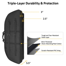 Load image into Gallery viewer, MidTen Bow Bag Arrow Archery Case with triple-layer durability &amp; protection tough and tear-resistant in black
