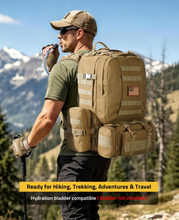 Load image into Gallery viewer, MidTen multipurpose backpack with hydration bladder compatible ( bladder not included )
