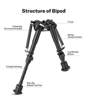 Load image into Gallery viewer, The Structure of 6-9 Inches Bipod

