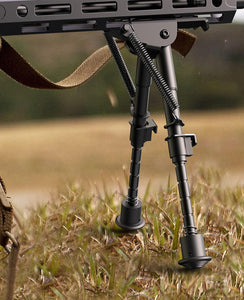 Adjustable and Foldable Rifle Bipod for Hunting