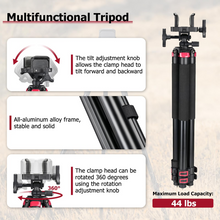 Load image into Gallery viewer, MidTen stable tripod rest with adjustment knob maximum load capacity in black
