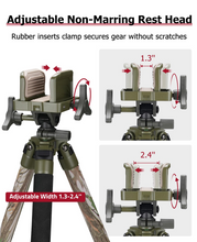 Load image into Gallery viewer, MidTen stable tripod rest with adjustable non-marring resthead in camo
