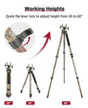 Load image into Gallery viewer, MidTen tripod rest with working heights in camo
