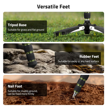 Load image into Gallery viewer, MidTen Rifle Crossbow Rest with suitable for muddy ground can be fixed more firmly in green
