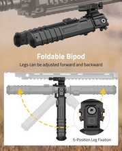 Load image into Gallery viewer, MidTen Bipod Picatinny Bipod Quick Release with foldable bipod legs can be adjusted forward and backward Quick Release
