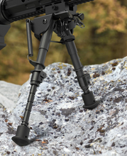 Load image into Gallery viewer, MidTen Picatinny Bipod 6-9 Carbon Fiber Rifle Bipod in black
