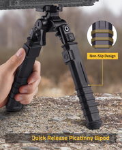 Load image into Gallery viewer, MidTen Bipod Picatinny Bipod Quick Release with quick release picatinny bipod
