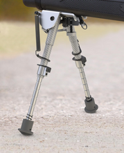 Load image into Gallery viewer, MidTen Picatinny Bipod 6-9 Carbon Fiber Rifle Bipod in sliver
