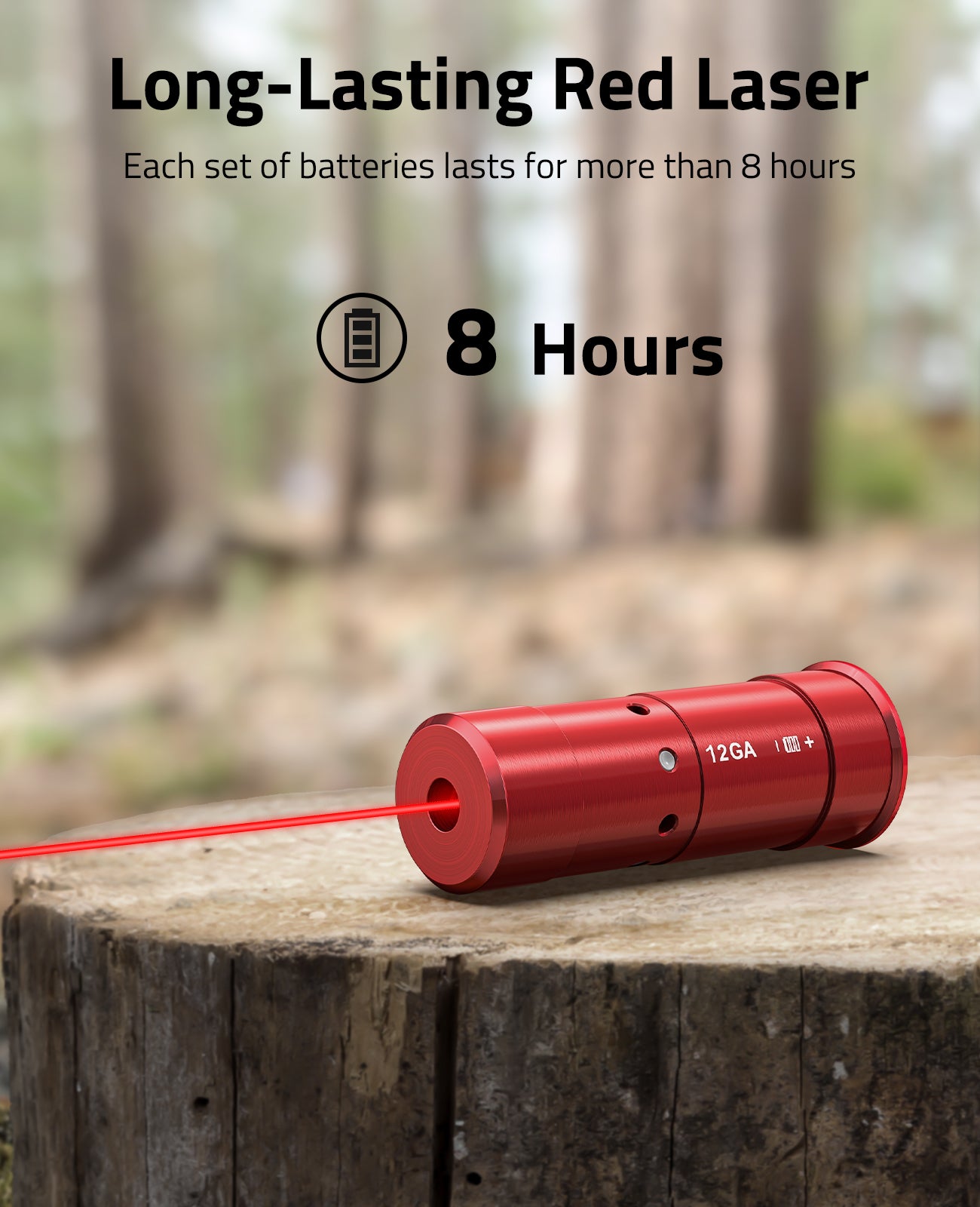 Red Laser cartridge style bore sight for 12 gauge shotgun Red Laser cartridge style bore sight for 12 gauge shotgun