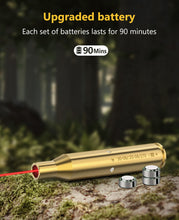 Load image into Gallery viewer, Red Laser Bore Sighter with Upgraded Batteries
