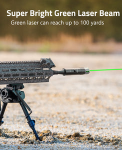 Laser Bore Sight Kit with Super Bright Green Laser Beam