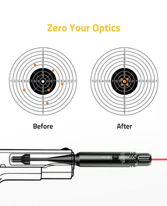 Red Laser Bore Sighter for Zeroing Your Optics