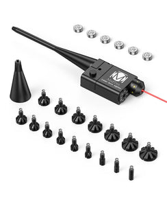 MidTen Bore Sight Kit Red Laser Boresighter for 0.17-12GA Calibers
