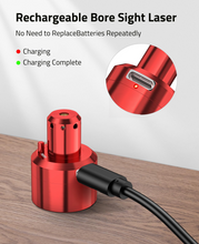 Load image into Gallery viewer, MidTen Rechargeable Green Laser Bore Sight Magnetic Bore with rechargeable bore sight laser
