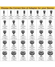 Load image into Gallery viewer, MidTen Professional Laser Bore Sight Kit with choose the correct size of adapter for your device, 5mm x 5.51mm x 5.99mm Green

