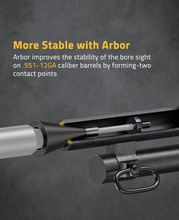 Load image into Gallery viewer, MidTen Professional Laser Bore Sight Kit with arbor improves the stability of the bore sight Red Laser with Box
