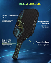 Load image into Gallery viewer, MidTen Carbon Fiber Pickleball Paddle – delivers an exceptional matte carbon
