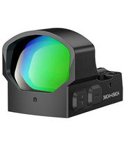 Load image into Gallery viewer, MidTen Compact Multi-Reticle Red Dot Sight with 3moa+45moa in green dot
