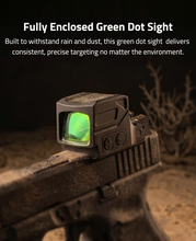 Load image into Gallery viewer, MidTen Multi Reticle Red Dot Sight with fully enclosed green dot sight
