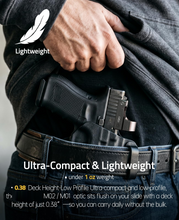 Load image into Gallery viewer, MidTen 3 MOA Red Dot Sight with 3 deck height-low profile ultra-compact and low-profile in green dot
