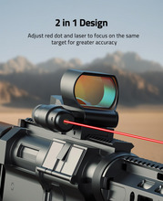 Load image into Gallery viewer, MidTen Reflex Sight Red Dot Sight with target for greater accuracy in red laser
