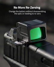 Load image into Gallery viewer, MidTen Red Dot Sight with change the battery without disassembling in green dot
