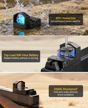 Load image into Gallery viewer, MidTen Reflex Sight with replace battery without re-zeroing in green dot
