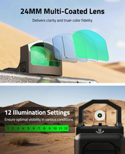 Load image into Gallery viewer, MidTen Dot Sight with ensure optimal visibility in various conditions
