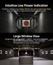 Load image into Gallery viewer, MidTen disassembling the sight with once per minute to recommend a battery replacement in red dot

