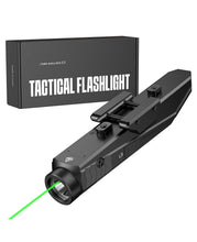 Load image into Gallery viewer, MidTen Rifle WeaponLight Laser Light Combo with make every shot ez! tactical flashlight in green laser light combo
