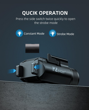 Load image into Gallery viewer, MidTen Lumens Laser Light with press the side switch twice quickly to open
