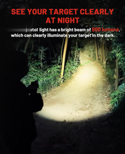Load image into Gallery viewer, MidTen built-in USB rechargeable with which can clearly illuminate your target in the dark Light with Green Beam
