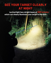 Load image into Gallery viewer, MidTen Combo Rechargeable with which can clearly illuminate your target in the dark Light with Blue Beam
