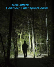 Load image into Gallery viewer, MidTen Green Laser Light with flashlightwith greenlaser Light with Green Beam
