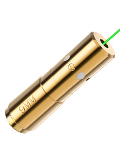 Bright Green Laser Bore Sighter Fits for 9mm Caliber