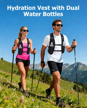 Load image into Gallery viewer, MidTen Hydration Running Vest – hydration vest with dual water bottles

