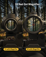 Load image into Gallery viewer, MidTen JackalHowl S03 3X Red Dot Magnifier – 3x red dot magnifier
