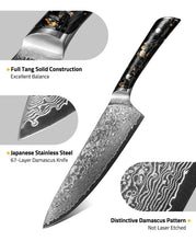 Load image into Gallery viewer, MidTen Versatile Kitchen Knife with full tang solid construction
