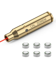 Load image into Gallery viewer, MidTen Laser Bore Sight 223 5.56mm Cal Red Dot Boresighter with Batteries
