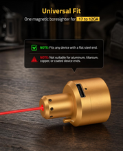 Load image into Gallery viewer, MidTen Laser Magnetic Boresighter – universal fit, 650nm red laser
