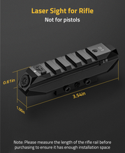 Load image into Gallery viewer, MidTen Rechargeable Picatinny Rifle with laser sight for rifle

