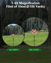 Load image into Gallery viewer, MidTen LPVO Rifle Scope with Cantilever Mount Second Focal Plane Scopes for Hunting
