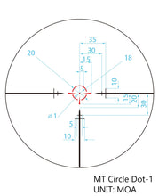 Load image into Gallery viewer, MidTen LPVO Rifle Scope with Cantilever Mount Second Focal Plane Scopes for Hunting
