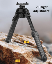 Load image into Gallery viewer, MidTen M-Rail Bipod 8-11 Inches – 7 height adjustment
