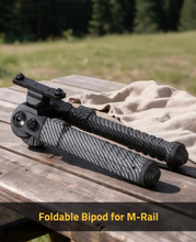 Load image into Gallery viewer, MidTen M-Rail Bipod 8-11 Inches – foldable bipod for m-rail
