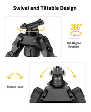 Load image into Gallery viewer, MidTen M-Rail Bipod – swivel and tiltable design
