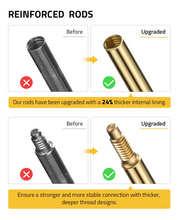 Load image into Gallery viewer, MidTen rifle cleaning kit – ensure a stronger and more stable connection with thicker, 9mm&amp;.45
