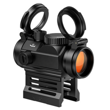 Load image into Gallery viewer, MidTen Motion Awake Red Dot Sight, 2 MOA Red Dot Scope Auto On &amp; Off, 1x20mm Red Dot Optics with Low Profile and Lower 1/3 Co-Witness Mount, Flip Lens Covers and Anti-Reflection Device
