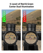 Load image into Gallery viewer, MidTen 4x32 Crossbow Scope with center dual llumination green red
