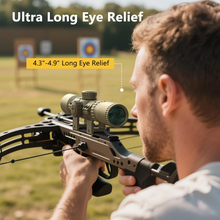 Load image into Gallery viewer, MidTen scope with ultra long eye relief in flat dark earth
